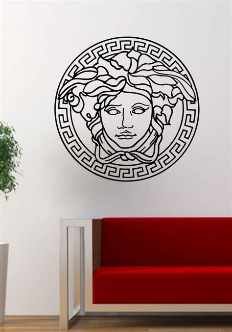 versace medusa wall sticker|why does Versace use medusa.